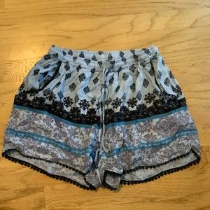 Angie Light Blue Shorts